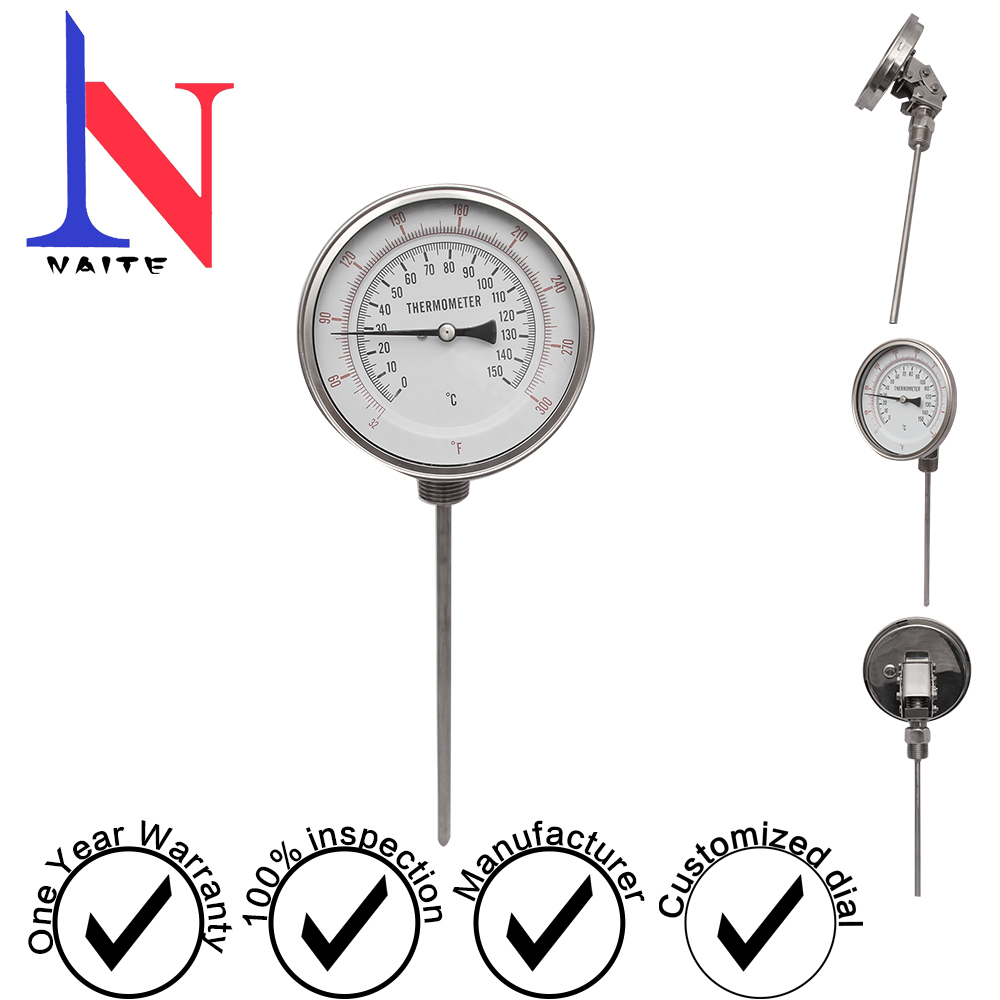 75万向全钢温度表