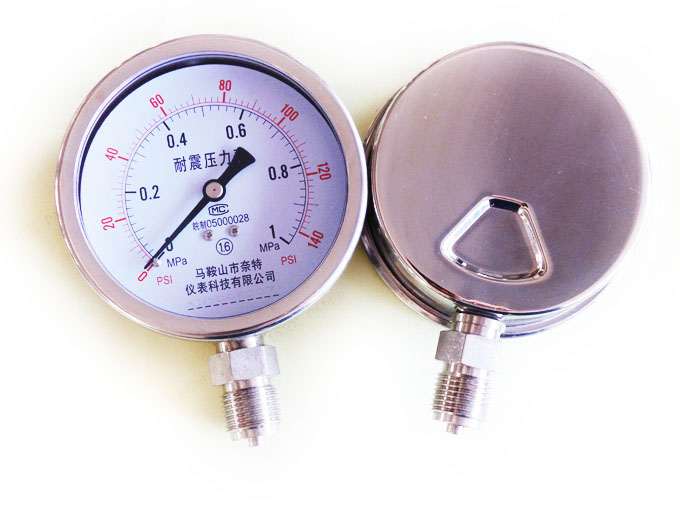 全不锈钢压力表