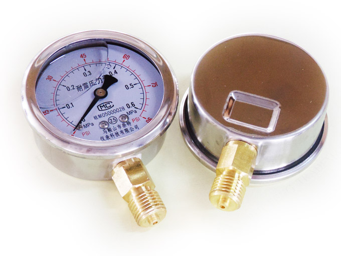 普通油压表